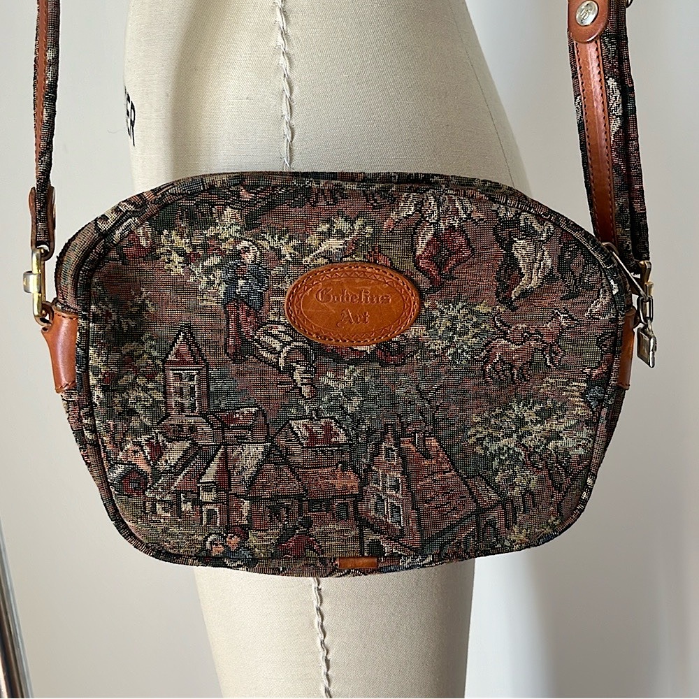 Gobelins Art Tapestry Shoulder Bag